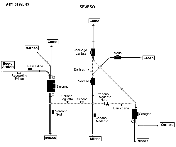 SEVESO, SARONNO & SEREGNO 